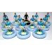 Subbuteo Andrew Table Soccer Manchester City 2022-23 on WSB Professional bases